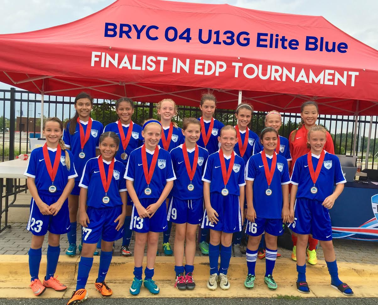 Elite Academy Girls 04/05 Blue Finalists at EDP Fall Kickoff